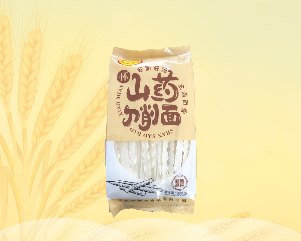 山藥刀削面500g